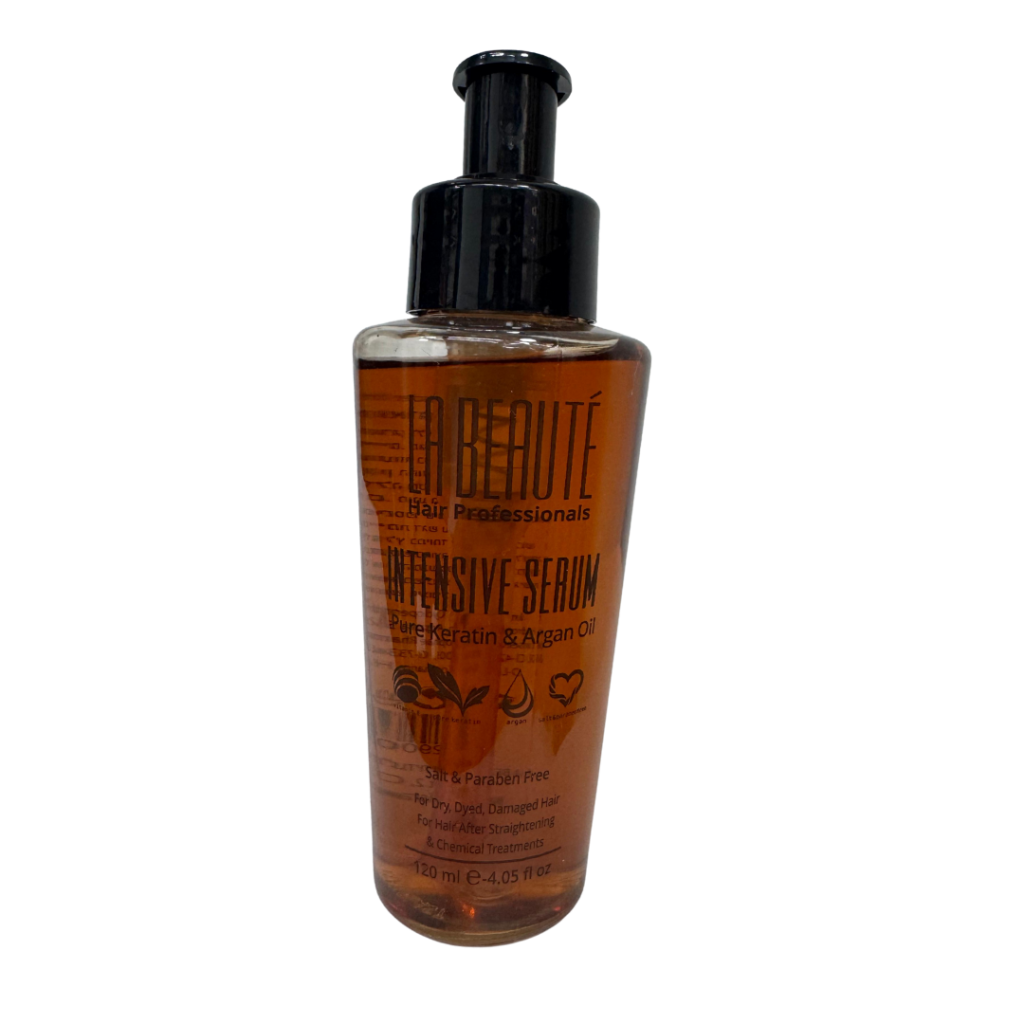 סרום אינטנסיבי קרטין ושמן ארגן La Beauté Intensive Serum Pure Keratin & Argan Oil
