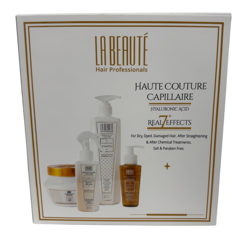 מארז לה בוטה חומצה היאלורונית לשיקום והזנה La Beauté Hyaluronic Acid Real 7 Effects Set
