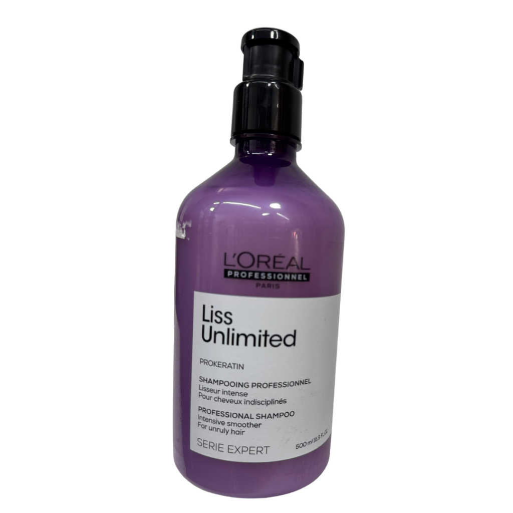 שמפו לוריאל לשיער חלק וממושמע L'Oréal Professionnel Liss Unlimited Shampoo