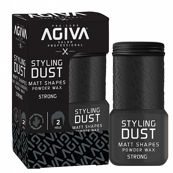 אבקת ווקס אגיבה למראה מט Agiva Styling Dust Matt Shapes Powder Wax