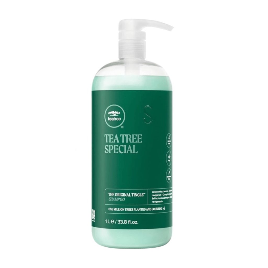 שמפו עץ התה פול מיטשל לניקוי והמרצת הקרקפת – Paul Mitchell Tea Tree Special