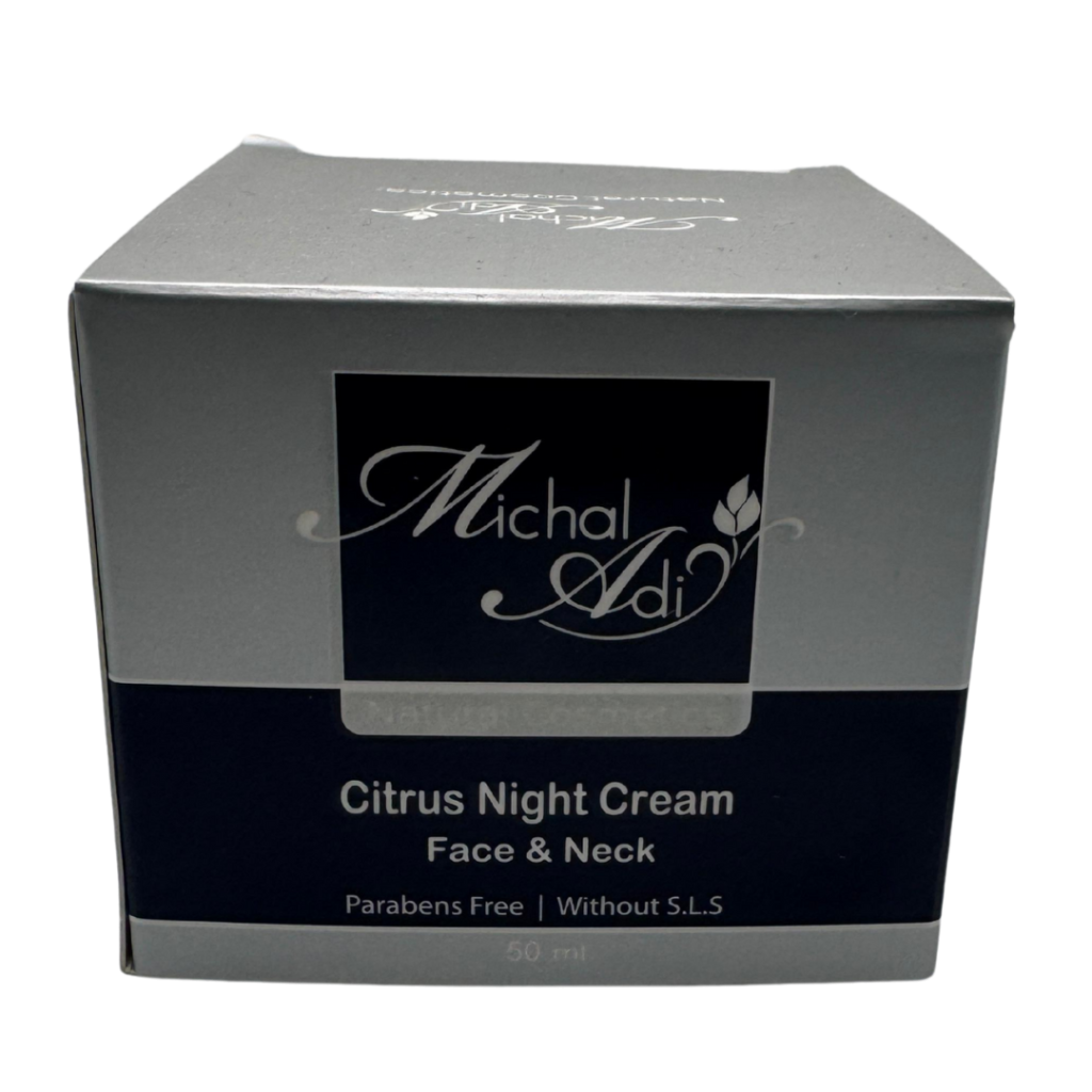 קרם לילה הדרים לפנים ולצוואר מיכל עדי – Michal Adi Citrus Night Cream Face & Neck