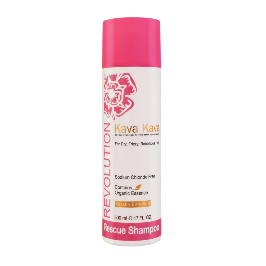שמפו רסקיו קאווה קאווה לשיער יבש ופגום – Kava Kava Rescue Shampoo 500ml