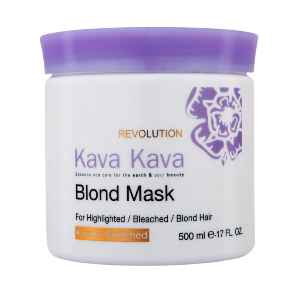מסיכת סילבר קאווה קאווה לשיער בלונד ומובהר – Kava Kava Blond Mask 500ml