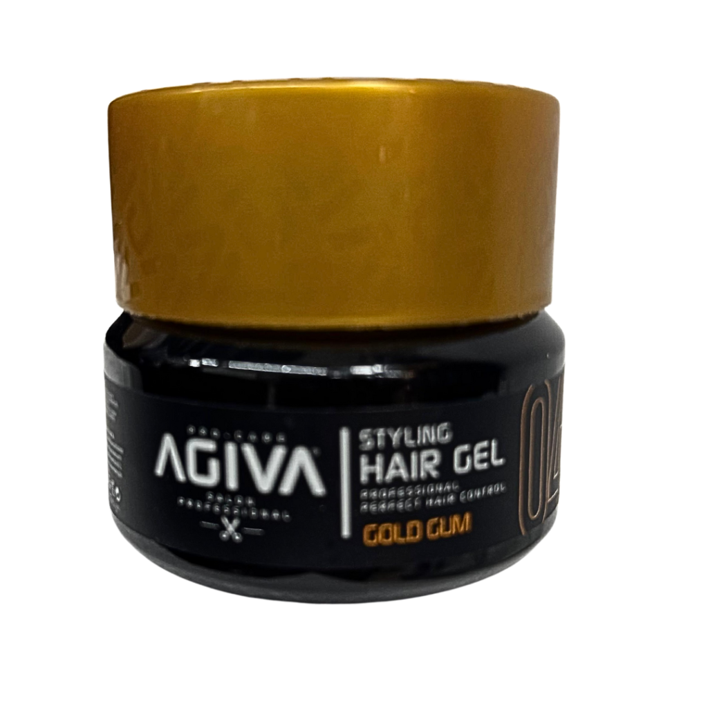 ג'ל אגיבה זהב גולד גאם לעיצוב חזק וגמיש – Agiva Styling Hair Gel Gold Gum 04
